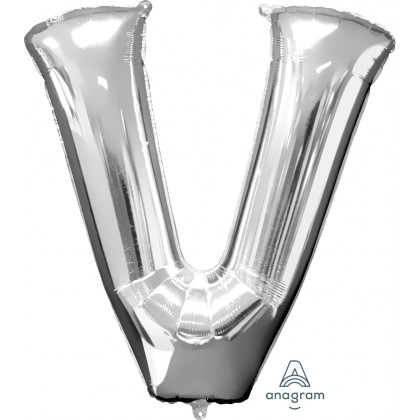 P50 35" (Silver) Letter V SuperShape™